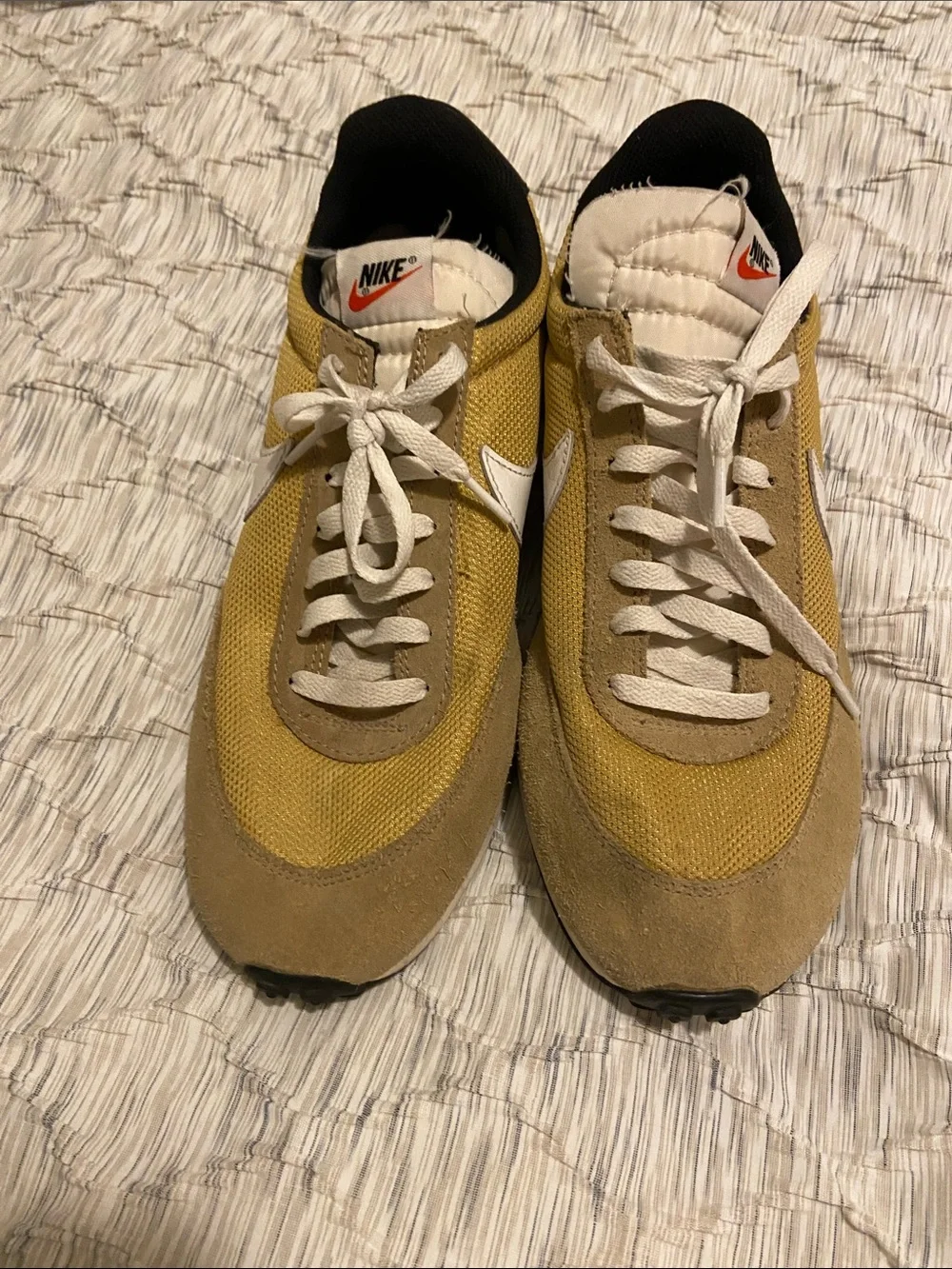 Nike Men’s Retro Runner Sneakers - Wheat/White/Black